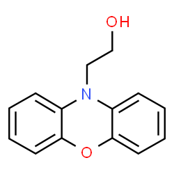 10H-Phenoxazine-10-ethanol结构式