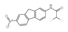 2,2-dichloro-N-(7-nitro-9H-fluoren-2-yl)acetamide Structure