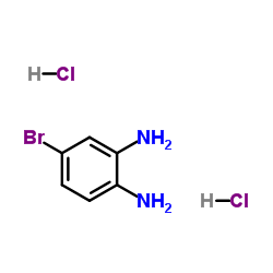 4-Bromo-1,2-benzenediamine dihydrochloride Structure