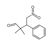 rac-2,2-dimethyl-4-nitro-3-phenylbutyraldehyde Structure