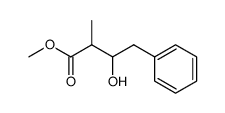 methyl 2-methyl-3-hydroxy-4-phenylbutanoate Structure