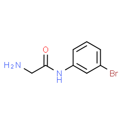 N-(3-Bromophenyl)glycinamide Structure