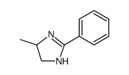 4,5-dihydro-4-methyl-2-phenyl-1H-imidazole结构式