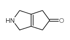 2,3,3a,4,6,6a-hexahydro-1H-cyclopenta[c]pyrrol-5-one structure