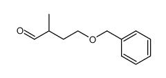 4-Benzyloxy-2-methylbutanal结构式