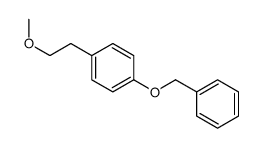 1-(Benzyloxy)-4-(2-methoxyethyl)benzene Structure