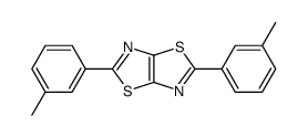 2,5-di-m-tolyl-thiazolo[5,4-d]thiazole Structure