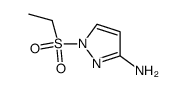 1-ethanesulfonyl-1H-pyrazol-3-ylamine结构式
