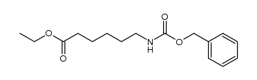 ethyl N-benzyloxycarbonyl-6-aminohexanoate Structure