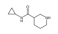 N-cyclopropylpiperidine-3-carboxamide Structure