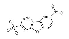 8-nitrodibenzo[b,d]furan-3-sulfonyl chloride Structure