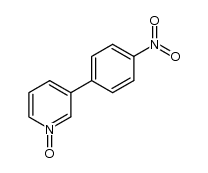 3-(4-nitro-phenyl)-pyridine-1-oxide Structure