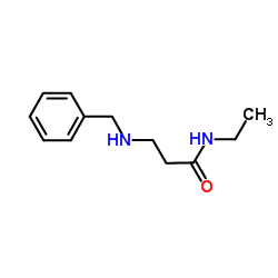 N3-Benzyl-N-ethyl-β-alaninamide结构式