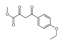 methyl 4-(4-ethoxyphenyl)-2,4-dioxobutanoate structure