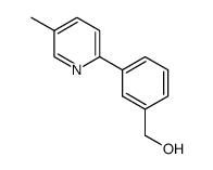[3-(5-methylpyridin-2-yl)phenyl]methanol结构式