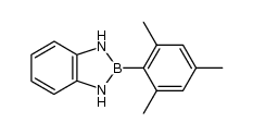 2-mesityl-1.3-dihydro-2.1.3-benzo diaza borol Structure