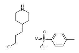 3-[4]piperidyl-propan-1-ol, toluene-4-sulfonate Structure