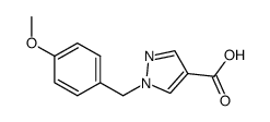 1-(4-METHOXY-BENZYL)-1H-PYRAZOLE-4-CARBOXYLIC ACID Structure