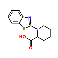 1-(1,3-Benzothiazol-2-yl)-2-piperidinecarboxylic acid Structure