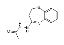 N'-(2,3-dihydrobenzo[b][1,4]thiazepin-4-yl)acetohydrazide Structure