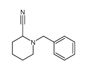 1-benzylpiperidine-2-carbonitrile Structure