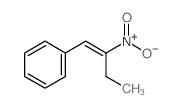 Benzene,(2-nitro-1-buten-1-yl)- Structure