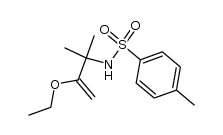 N-(1,1-dimethyl-2-ethoxy-2-propenyl)-p-toluenesulfonamide Structure