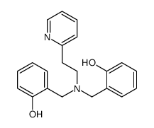 2-[[(2-hydroxyphenyl)methyl-(2-pyridin-2-ylethyl)amino]methyl]phenol Structure