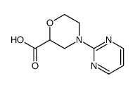 4-Pyrimidin-2-yl-morpholine-2-carboxylic acid结构式