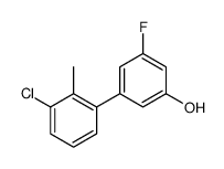 3-(3-chloro-2-methylphenyl)-5-fluorophenol Structure