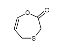 3-thiahex-5-en-6-olide Structure