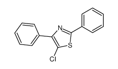 5-chloro-2,4-diphenyl-1,3-thiazole Structure