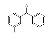 (3-FC6H4)PhCH-Cl Structure