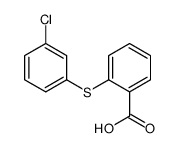 2-(3-chlorophenylthio)benzoic acid Structure
