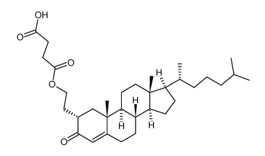 7-(3-oxocholest-4-en-2-yl)-5-oxa-4-oxoheptanoic acid Structure