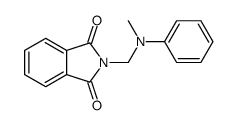 2-[(N-methylanilino)methyl]isoindole-1,3-dione Structure