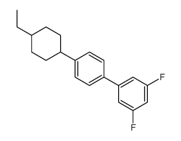 1-[4-(4-ethylcyclohexyl)phenyl]-3,5-difluorobenzene结构式