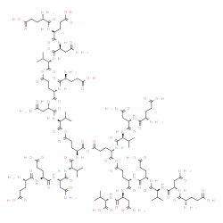 (glutamyl-glutamyl-asparaginyl-valyl)6 structure