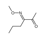 2,3-Hexanedione, 3-(O-methyloxime) (9CI)结构式