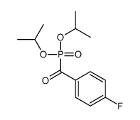 di(propan-2-yloxy)phosphoryl-(4-fluorophenyl)methanone结构式