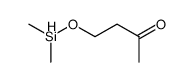 4-Hydroxy-2-butanone dimethylsilylether Structure