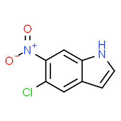 5-Chloro-6-nitro-1H-indole structure