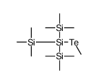 trimethyl-[methyltellanyl-bis(trimethylsilyl)silyl]silane Structure