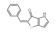 3-benzylidene-4-thia-8-azabicyclo[3.3.0]octa-6,9-dien-2-one Structure