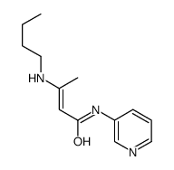3-(butylamino)-N-pyridin-3-ylbut-2-enamide Structure