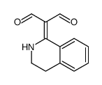 2-(3,4-dihydro-2H-isoquinolin-1-ylidene)propanedial Structure