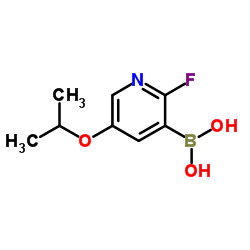 2-Fluoro-5-isopropoxypyridine-3-boronic acid picture