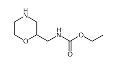 Carbamic acid,(2-morpholinylmethyl)-,ethyl ester (9CI)结构式