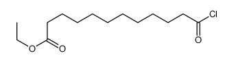 12-Chloro-12-oxododecanoic acid ethyl ester结构式