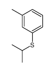 Sulfide, isopropyl m-tolyl结构式